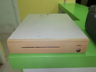 Caja Registradora LBS Beige/Blanca