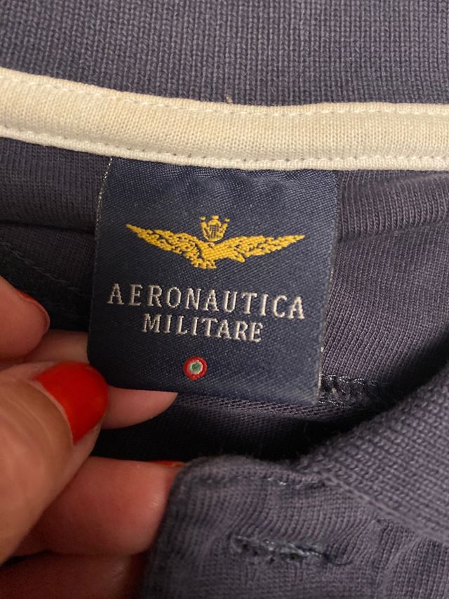 Polo Manga Larga Aeronáutica Militare XL