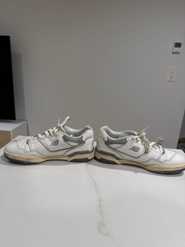 New Balance 550 Blancas y Grises