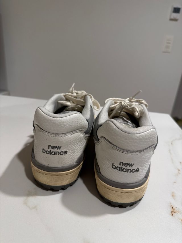 New Balance 550 Blancas y Grises