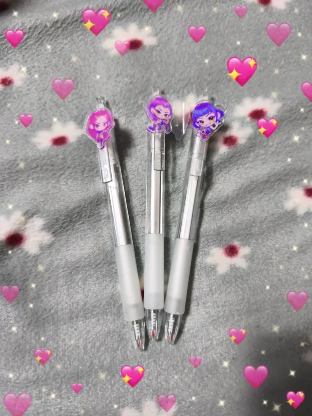Set 3 Bolígrafos Kpop Demon Hunters
