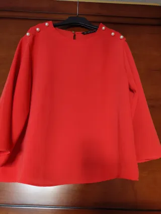 Blusa Zara Perlas