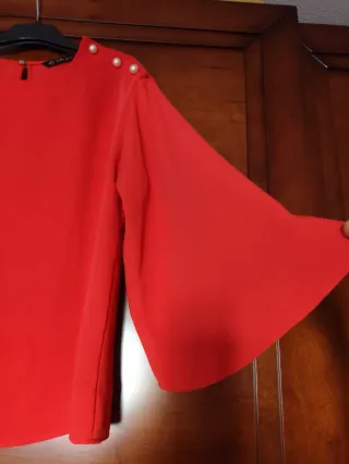 Blusa Zara Perlas