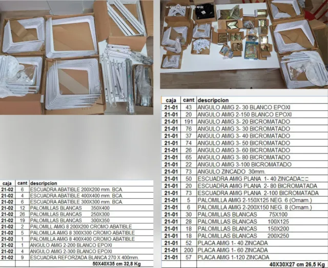 LOTES DE ARTICULOS DE FERRETERIA 08