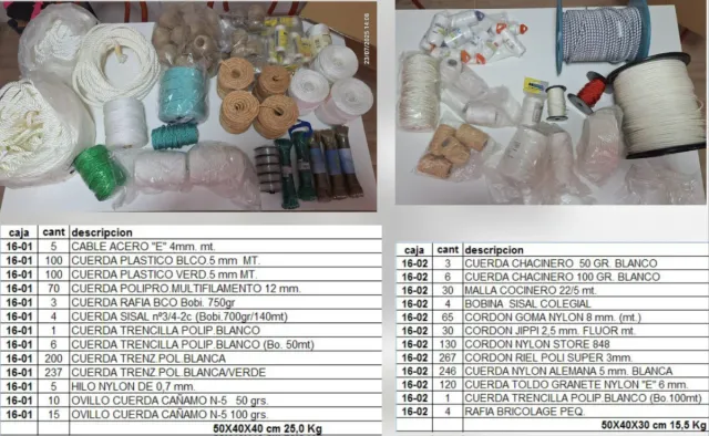 LOTES DE ARTICULOS DE FERRETERIA 08