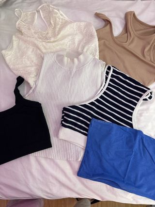 Lote 5 Tops Mujer S/XS 2€ cada uno