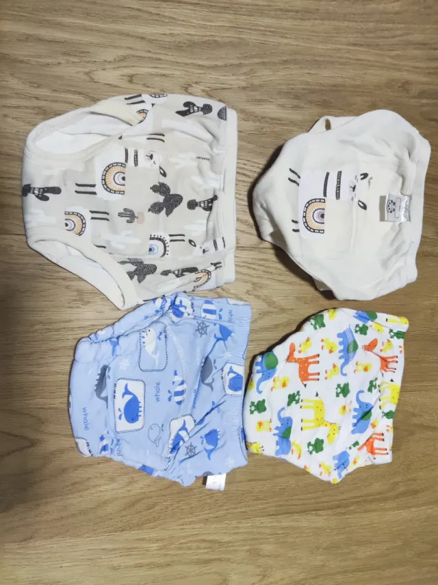 Pañales de aprendizaje lavables sin usar