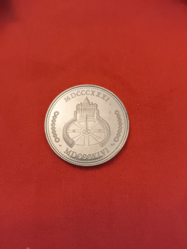 Moneda Gregorius XVI Pont. Maximus