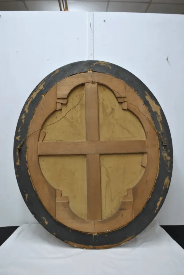 Antiguo cuadro bodegón óleo flores