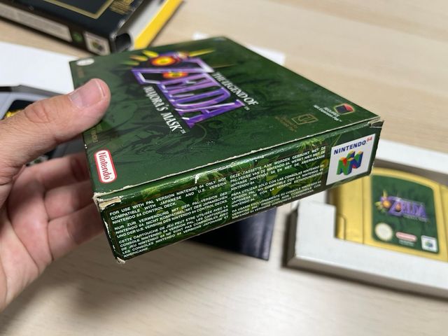 Zelda Ocarina of Time y Majora's Mask N64