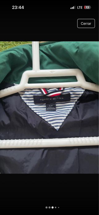 Chaqueta Tommy Hilfiger Beige y Blanca