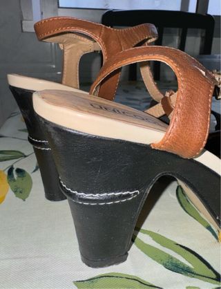 Zapatos de tacón con plataforma