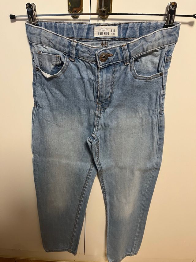 Pantalón Vaquero Azul Unit Kids Talla 9-10