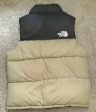 Chaleco The North Face Beige y Negro