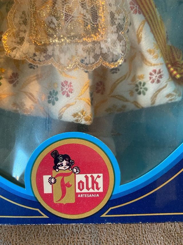 Muñeca Fallera Folk Artesanía