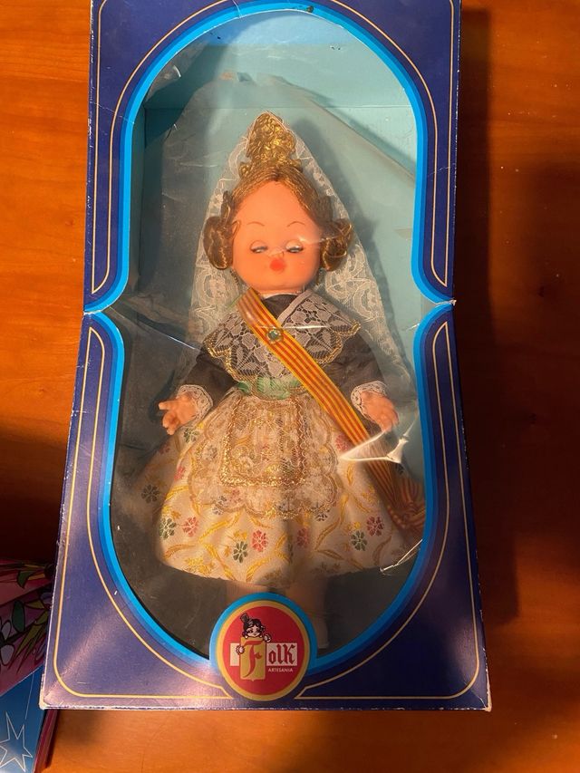 Muñeca Fallera Folk Artesanía