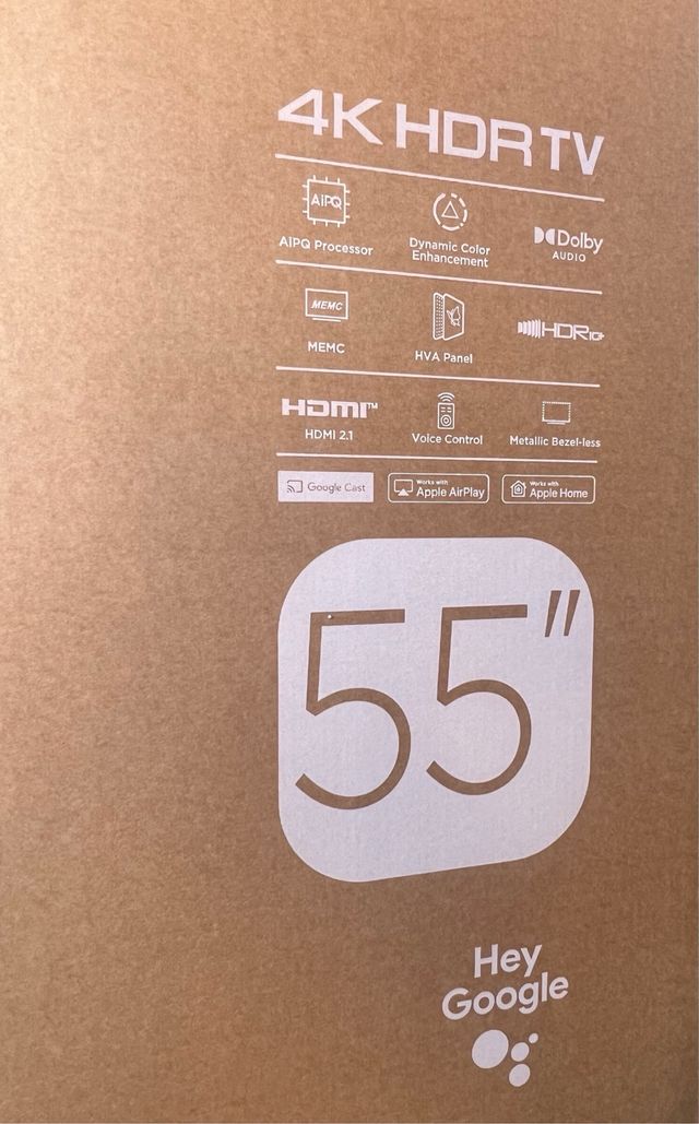 Sony BRAVIA KD-55X81K – 55″ 4K HDR Google TV