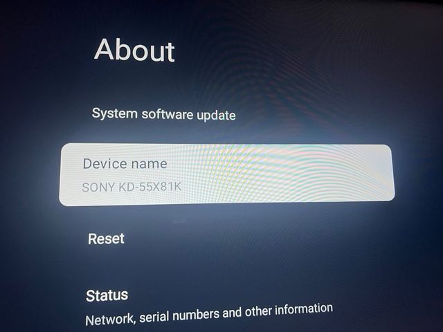 Sony BRAVIA KD-55X81K – 55″ 4K HDR Google TV