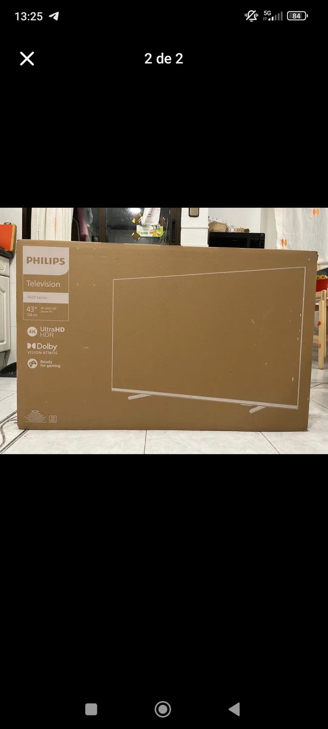 Smart TV Philips 43 4K UHD LED 7608 Series 7