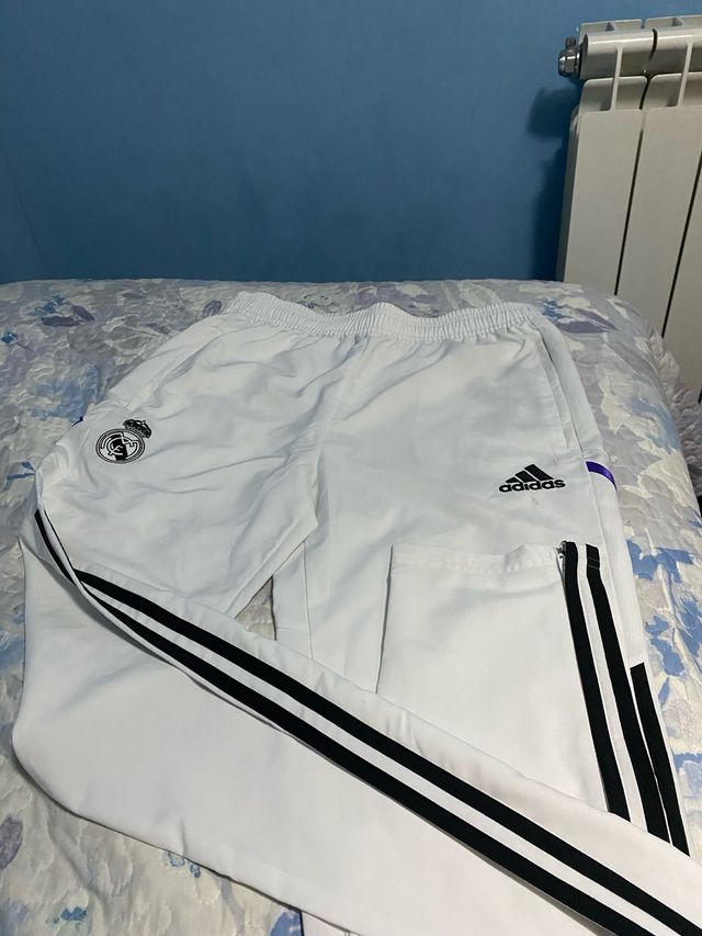 Pantalón Adidas Real Madrid Blanco