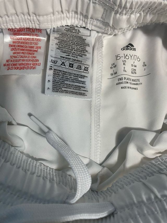 Pantalón Adidas Real Madrid Blanco