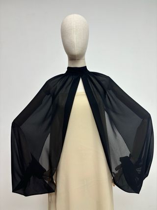 Mangas Gasa Negro Choker Talla Única