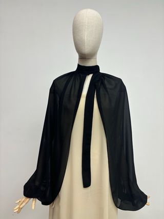 Mangas Gasa Negro Choker Talla Única