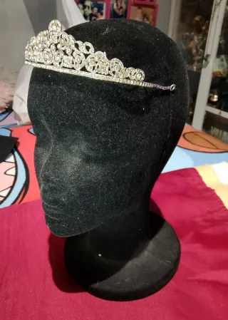 Tiara Plata de Ley