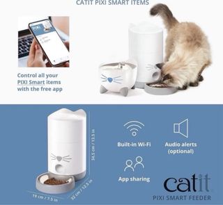 Catit Pix Mangiatoia per gatti smart 1.2Kg