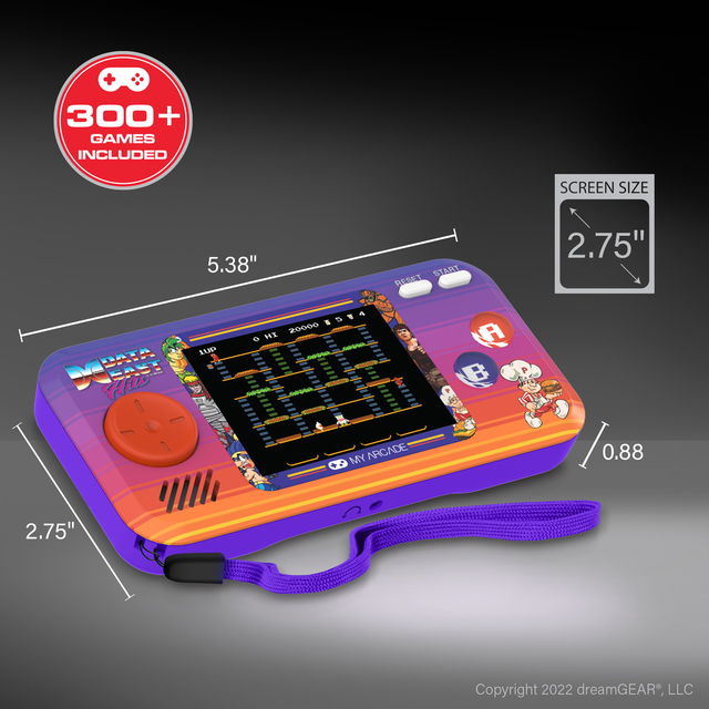 Consola Pocket Player Pro Data East Hits My Arcade 308 Juegos