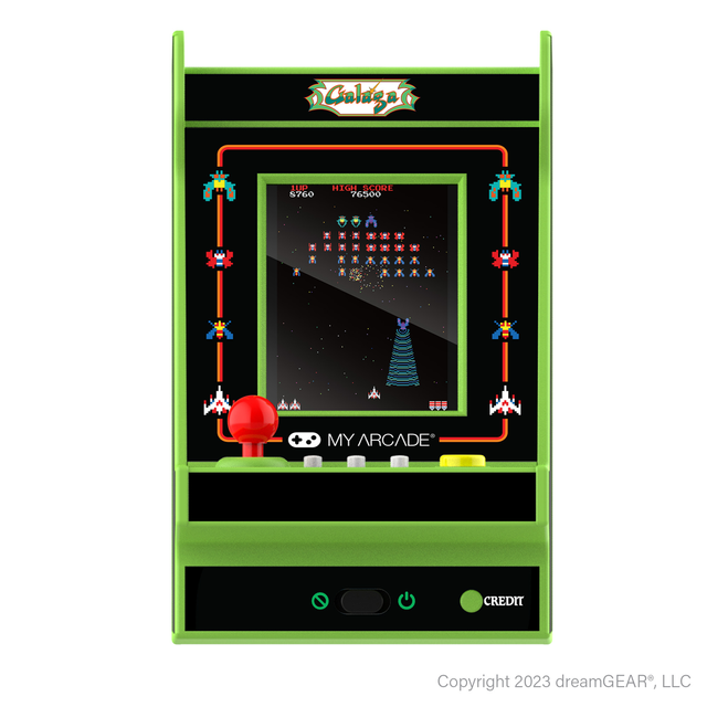 Consola Nano Player Galaga My Arcade 2 Juegos