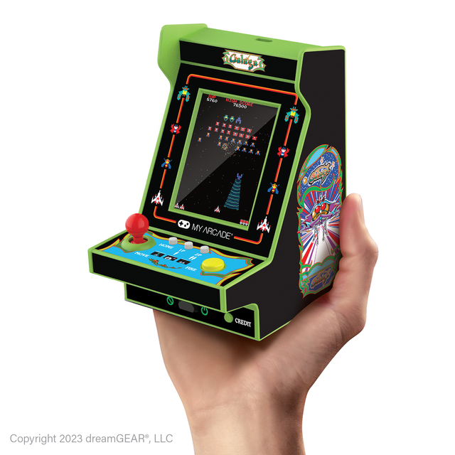 Consola Nano Player Galaga My Arcade 2 Juegos