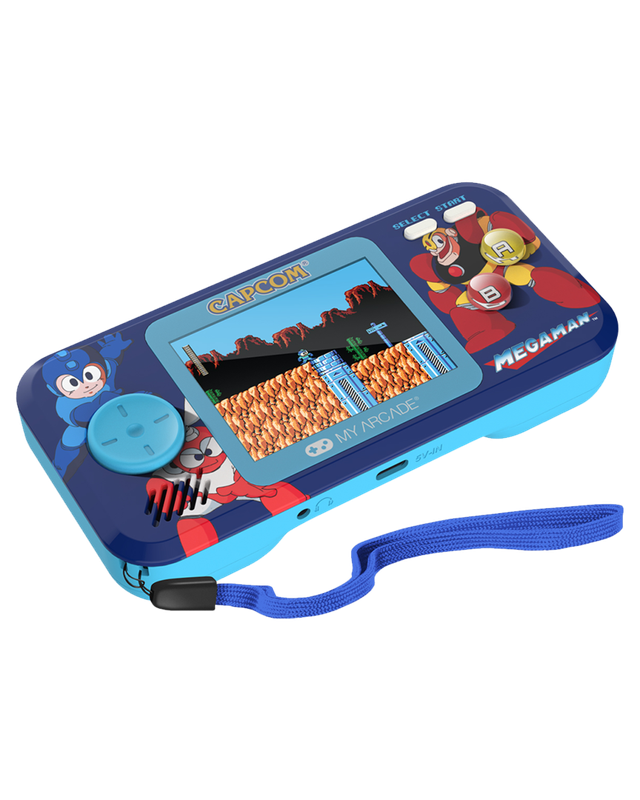Consola Pocket Player Pro Mega Man My Arcade 6 Juegos