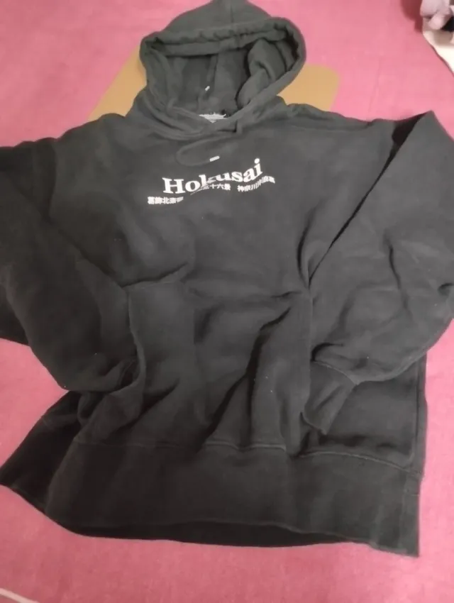 Felpa Pull&Bear Hokusai Taglia L