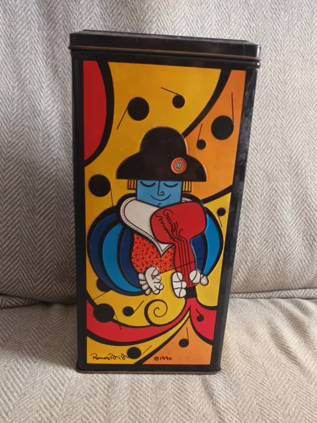 Caja Metálica Decorada Grand Marnier