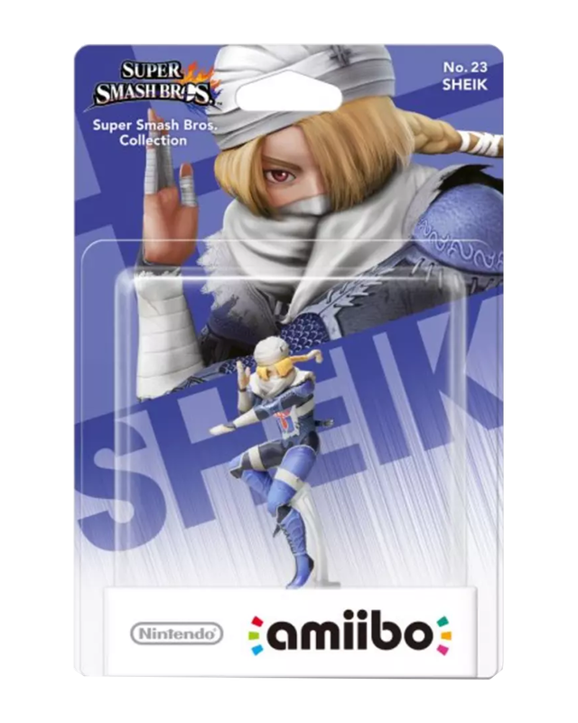 Figura Amiibo Sheik (Serie SSB)