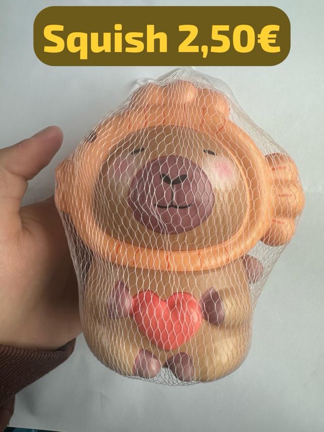 Squish capibara 2,50€