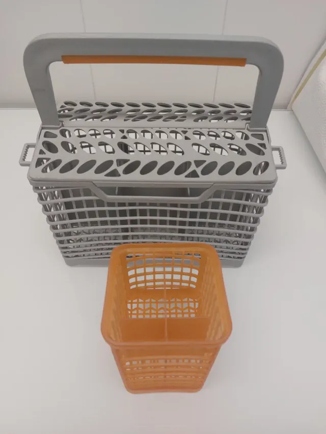 2 Cestos para cubiertos lavavajillas