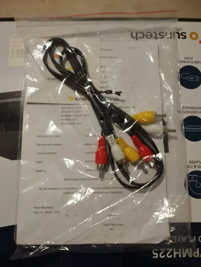 Reproductor DVD Sunstech DVPMH225