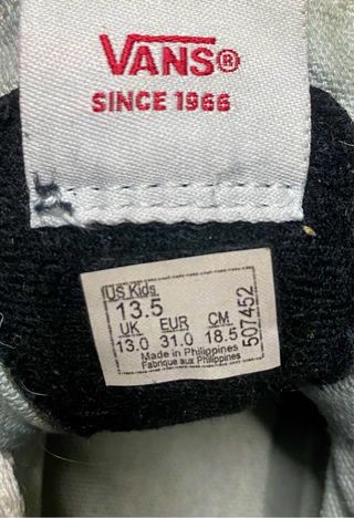 Tênis Vans Sk8-Hi Preto e Branco