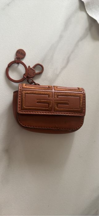 Portachiavi Guess marrone