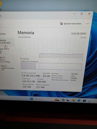 Ordenador portátil HP i5 SEXTA generación TÁCTIL 
