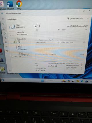 Ordenador portátil HP i5 SEXTA generación TÁCTIL 