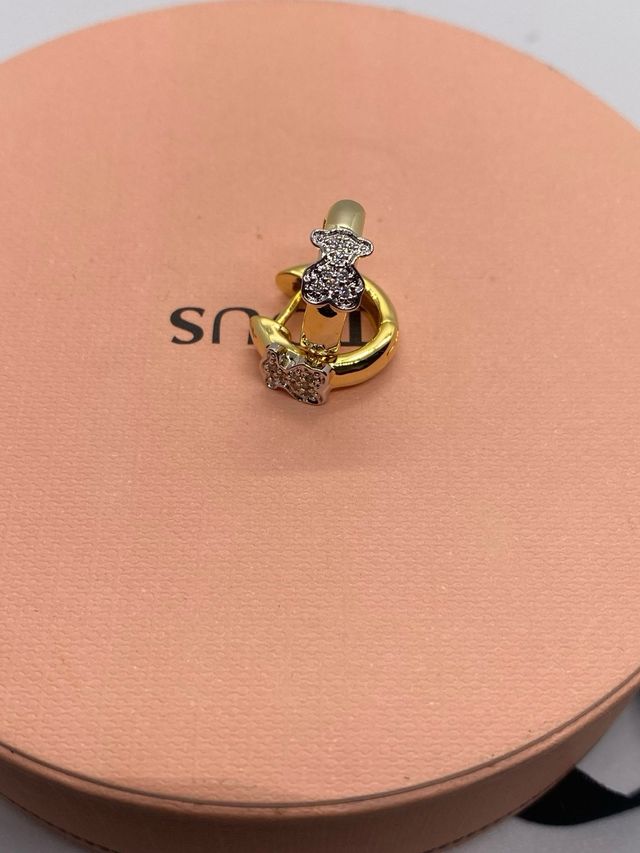 Pendientes Tous Oso y Flor