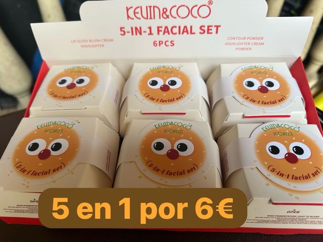 Set Facial 5 en 1 KEVIN&COCO