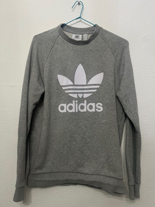 Sudadera Adidas Gris Talla S