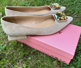 Zapatos Alma en Pena Talla 39 Piel Beige