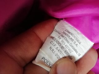 Cazadora FUCSIA guateada "NICOLAS" Cuello alto