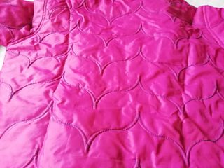 Cazadora FUCSIA guateada "NICOLAS" Cuello alto