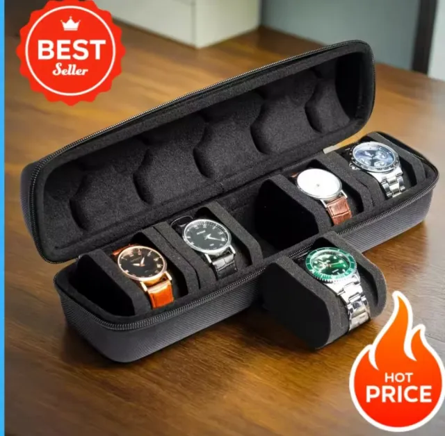 Estuche para 5 relojes